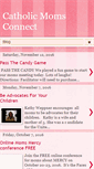 Mobile Screenshot of catholicmomsconnect.blogspot.com