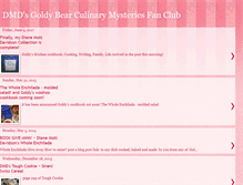 Tablet Screenshot of dmdgoldybearculinarymysteriesfanclub.blogspot.com