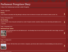 Tablet Screenshot of parliamentperegrinediary.blogspot.com