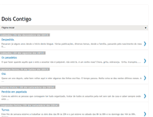 Tablet Screenshot of doiscontigo.blogspot.com