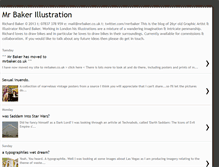 Tablet Screenshot of mrbakerillustration.blogspot.com