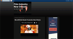 Desktop Screenshot of neworleansfilmindustryblog.blogspot.com