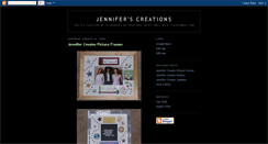 Desktop Screenshot of jenniferscreations.blogspot.com