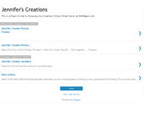 Tablet Screenshot of jenniferscreations.blogspot.com