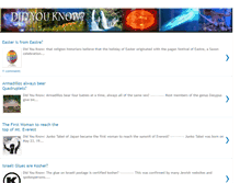 Tablet Screenshot of did-you-know-blog.blogspot.com