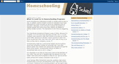 Desktop Screenshot of homeshool.blogspot.com
