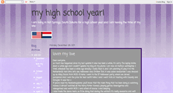 Desktop Screenshot of hella-usahighschoolyear.blogspot.com