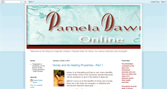 Desktop Screenshot of pameladawnonline.blogspot.com