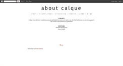 Desktop Screenshot of aboutcalquezine.blogspot.com