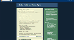 Desktop Screenshot of globaljusticeandhumanrights.blogspot.com