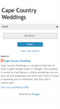 Mobile Screenshot of capecountryweddings.blogspot.com