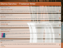 Tablet Screenshot of dionnasanchez.blogspot.com