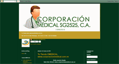 Desktop Screenshot of corporacionmedical.blogspot.com