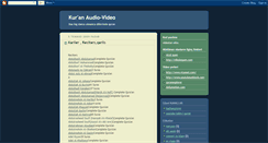 Desktop Screenshot of kuranvideo.blogspot.com