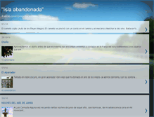 Tablet Screenshot of islaabandonada.blogspot.com