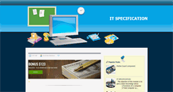 Desktop Screenshot of itspecification.blogspot.com