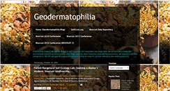 Desktop Screenshot of geodermatophilia.blogspot.com