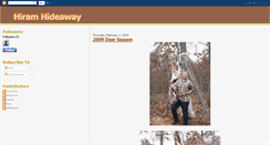 Desktop Screenshot of hiramhideaway.blogspot.com