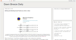 Desktop Screenshot of dawnbreezepaintings.blogspot.com