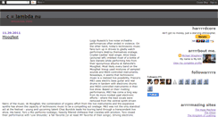 Desktop Screenshot of lambdanu.blogspot.com