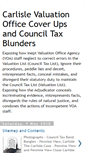 Mobile Screenshot of carlisle-valuation-office-agency.blogspot.com