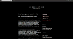 Desktop Screenshot of narseliomycollections.blogspot.com