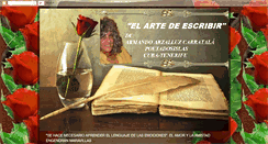 Desktop Screenshot of elartedeescribirpoetadosislas.blogspot.com