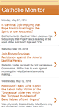 Mobile Screenshot of catholicmonitor.blogspot.com