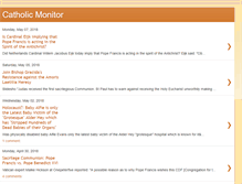 Tablet Screenshot of catholicmonitor.blogspot.com