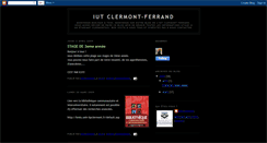 Desktop Screenshot of iutclermont-ferrand.blogspot.com