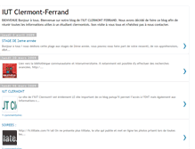 Tablet Screenshot of iutclermont-ferrand.blogspot.com