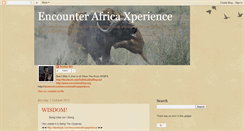 Desktop Screenshot of encounterafricaxperience.blogspot.com