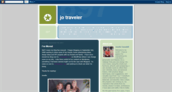 Desktop Screenshot of jotraveler.blogspot.com