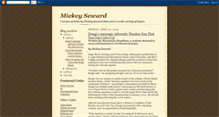 Desktop Screenshot of mickeyseward.blogspot.com