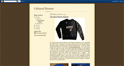 Desktop Screenshot of culturaldissent.blogspot.com