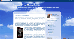 Desktop Screenshot of informacaoemmidiasdigitais.blogspot.com