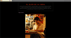 Desktop Screenshot of elolordelaindia.blogspot.com