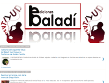 Tablet Screenshot of edicionesbaladi.blogspot.com