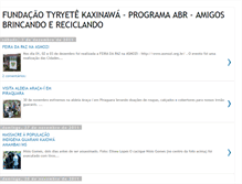 Tablet Screenshot of brincandoereciclando.blogspot.com