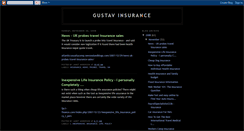 Desktop Screenshot of gustavinsurance.blogspot.com