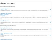 Tablet Screenshot of gustavinsurance.blogspot.com