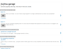 Tablet Screenshot of jiujitsugarage.blogspot.com