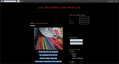 Desktop Screenshot of elizabeth-laspalabrassonmagicas.blogspot.com