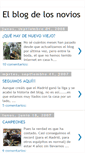 Mobile Screenshot of elblogdelosnovios.blogspot.com