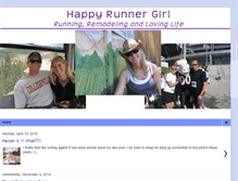 Tablet Screenshot of happyrunnergrl.blogspot.com