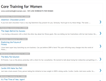 Tablet Screenshot of coretrainingforwomen.blogspot.com