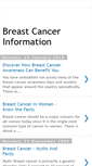 Mobile Screenshot of breast-cancerinfos.blogspot.com