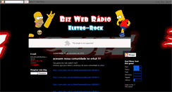 Desktop Screenshot of bizwebradio.blogspot.com