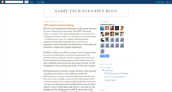 Desktop Screenshot of aakittechnologies.blogspot.com