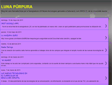 Tablet Screenshot of lunapurpura-lara.blogspot.com